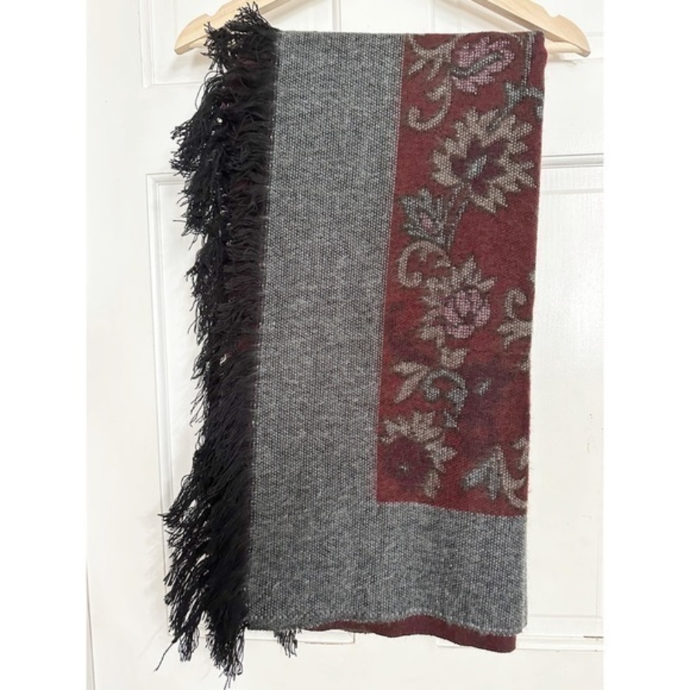 Ozer Tekstil Blanket Wool Scarf Throw Made in Turkey